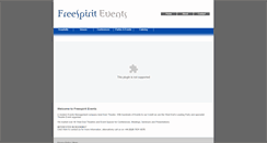 Desktop Screenshot of freespiritevents.com